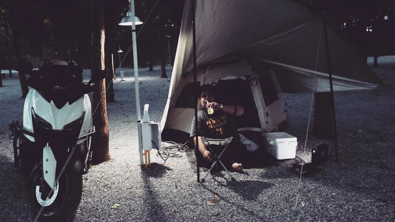จุดกางเต็นท์ P&N camping จังหวัดสระบุรี