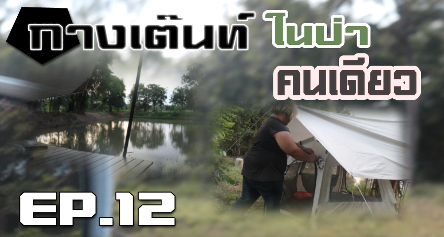 กางเต็นท์คนเดียว ในป่า ฟังเสียงธรรมชาติ
