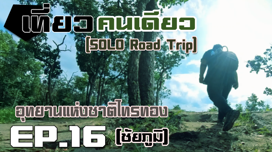เที่ยวคนเดียว อุทยานแห่งชาติไทรทอง (ชัยภูมิ) ทุ่งบัวสวรรค์ ผาหำหด
